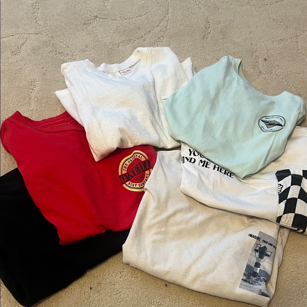Kids Zara and Surf Tees